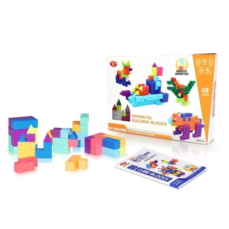 MAGNETIC BUILDING BLOCK 68PCS