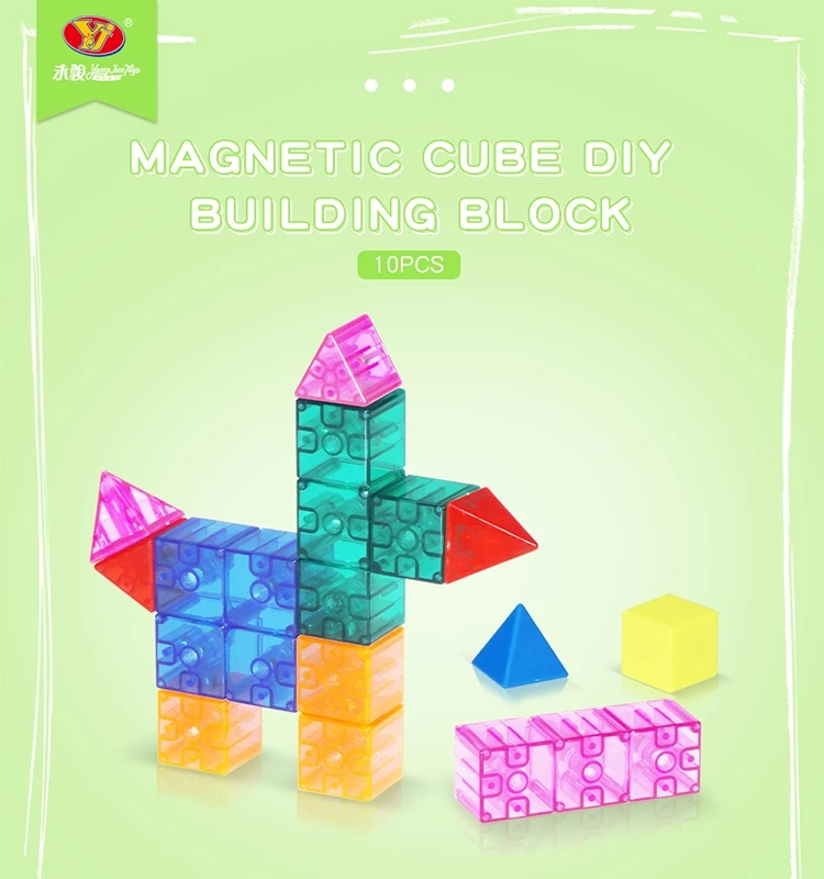 MAGNETIC BUILDING BLOCK 10PCS