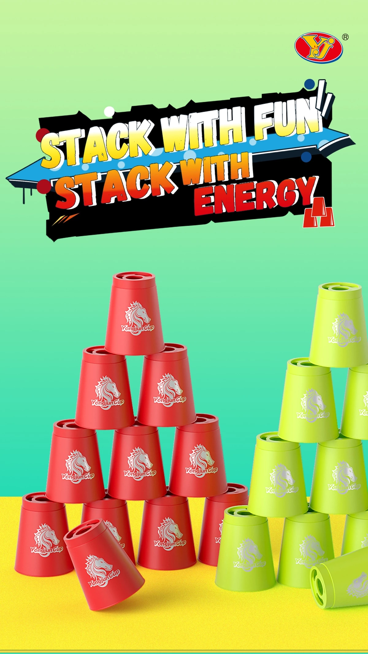 Stack cups