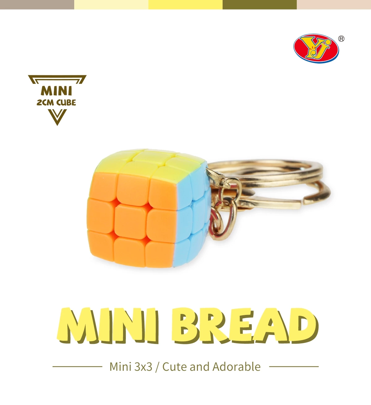 2cm mini bread cube