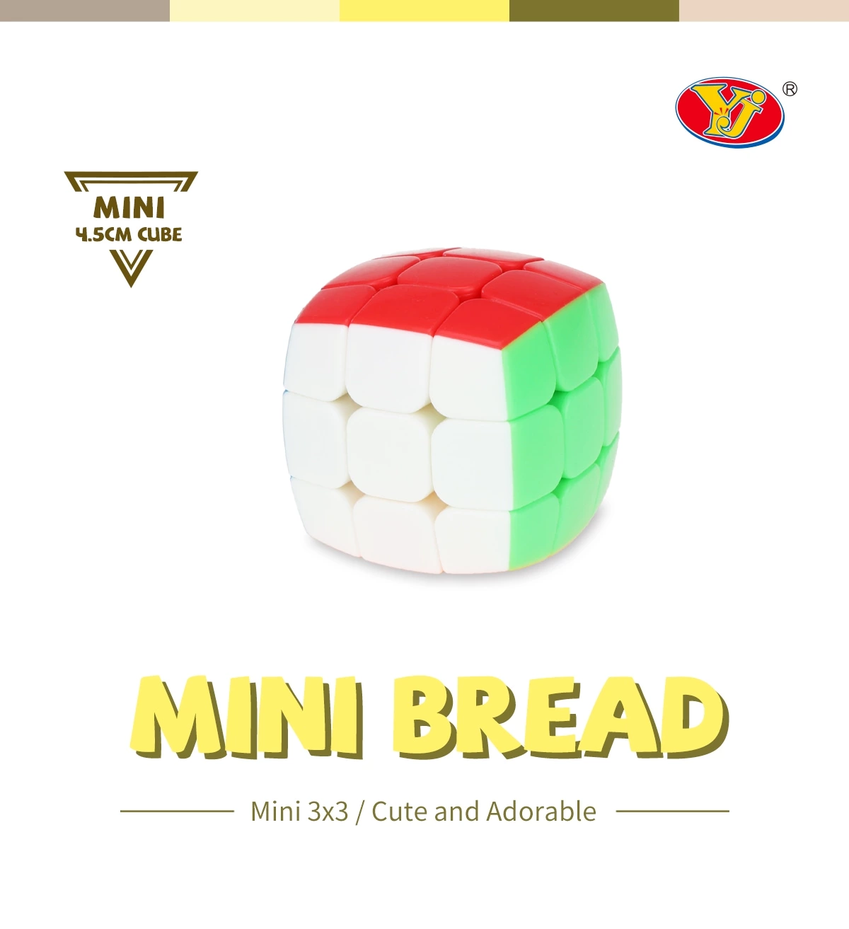 4.5cm bread cube