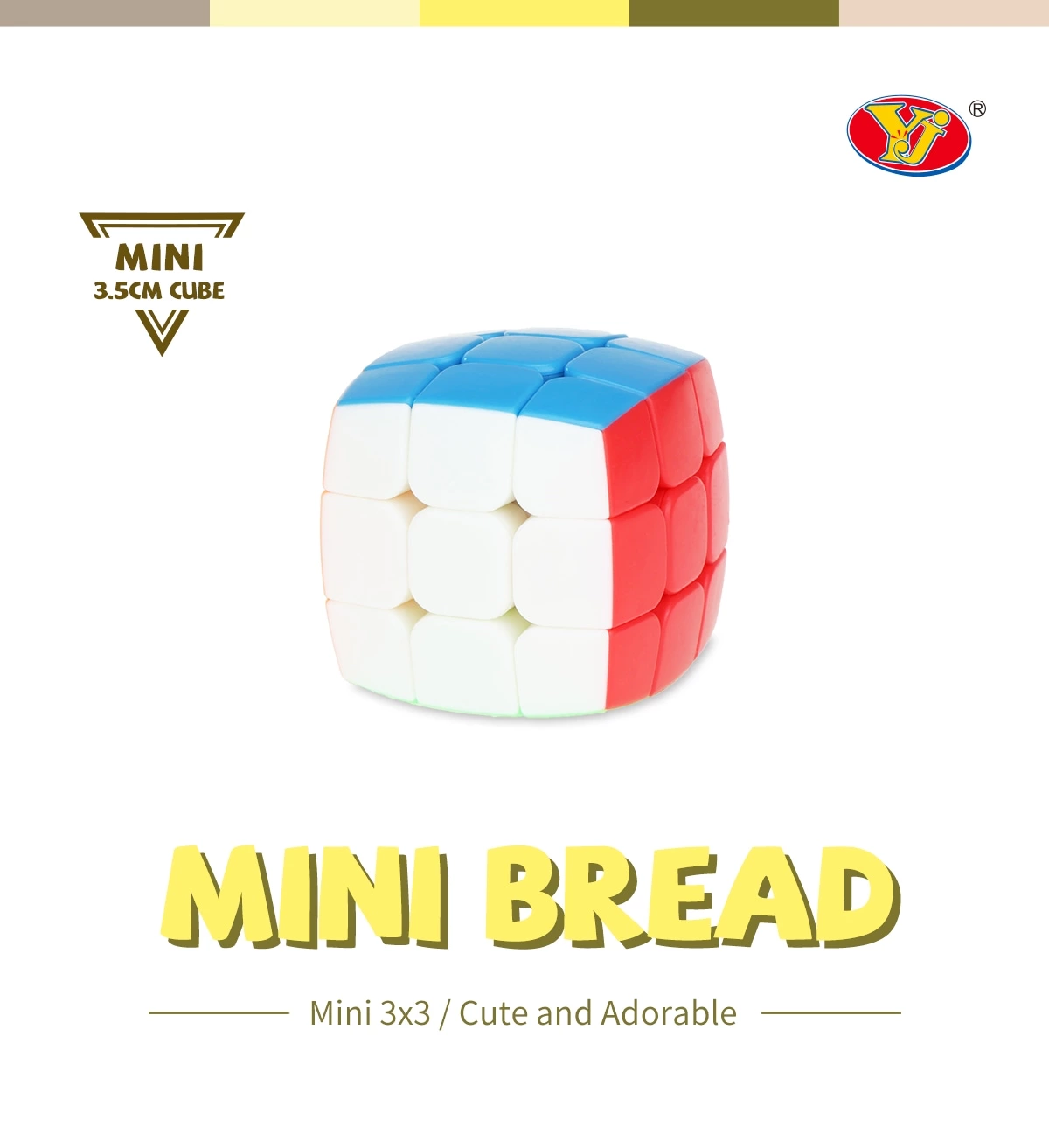 3.5cm bread cube