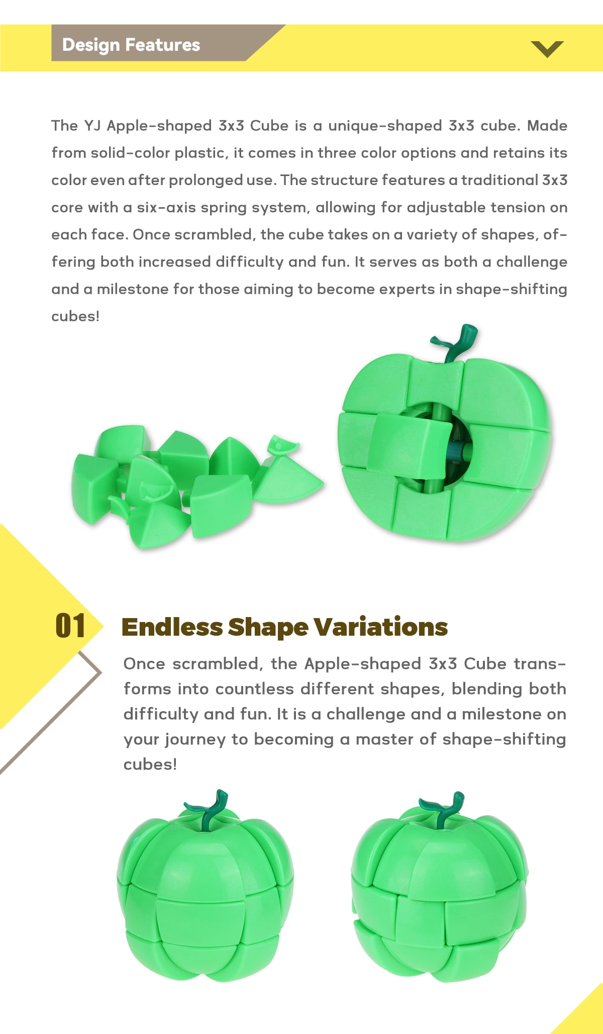 Apple cube