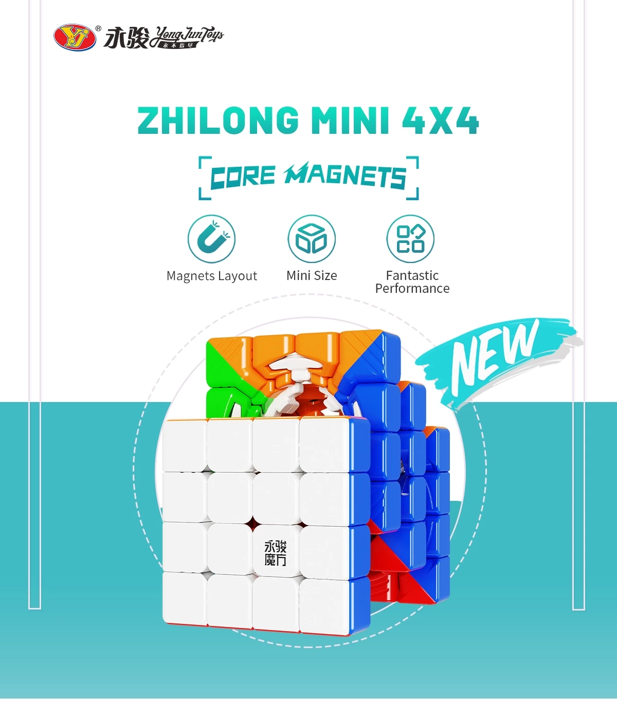 ZHILONG MINI 4X4（Core magnetism）