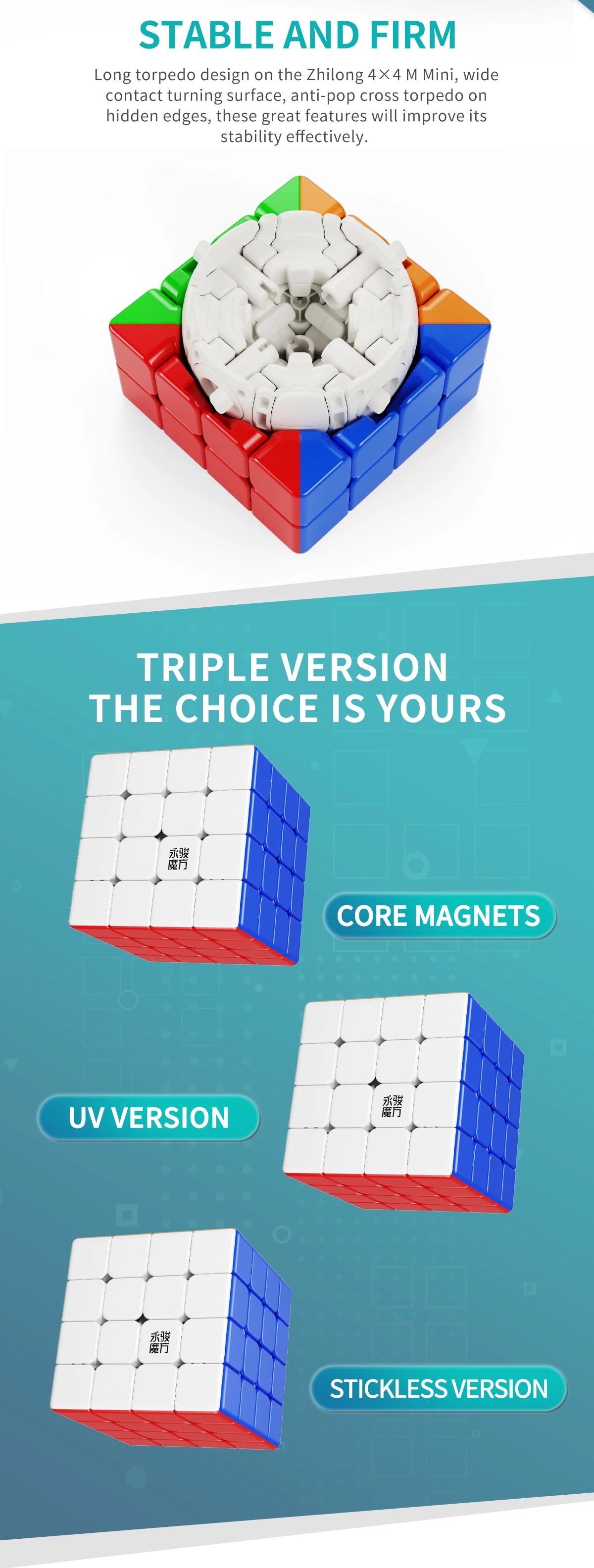 ZHILONG MINI 4X4（Core magnetism）