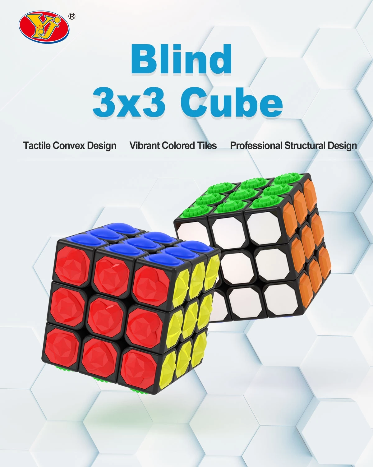 3x3 cube for blind man