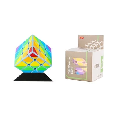 Inequilateral rainbow cube